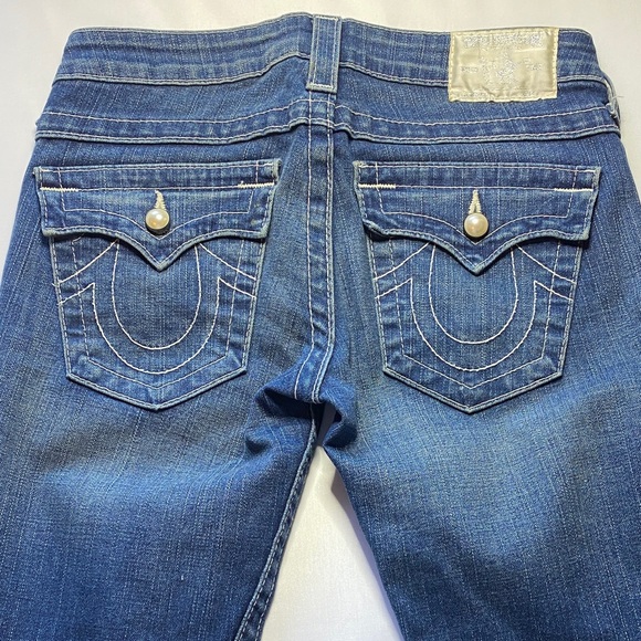 True Religion Women's Blue Skinny Jeans - Picture 3 of 9